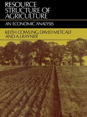 cover image of Resource Structure of Agriculture